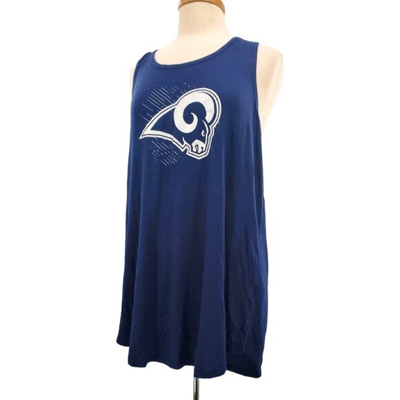 NFL Official Los Angeles Rams Sleeveless Sports Fandom T-shirt tank top XL - Picture 9 of 9